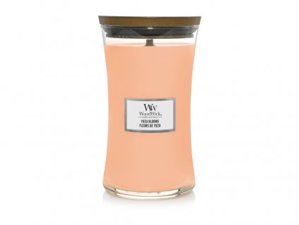 WoodWick Yuzu Blooms svíčka váza velká 609 g
