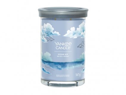 Yankee Candle Ocean Air Signature tumbler velký