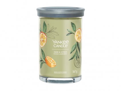 Yankee Candle Sage & Citrus Signature tumbler velký