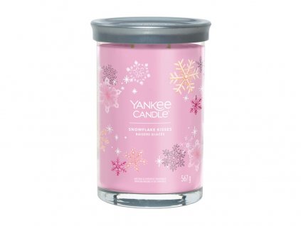 Yankee Candle Winter Snowflake Kisses Signature tumbler velký
