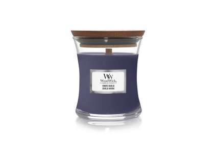 WoodWick Hinoki Dahlia svíčka váza malá 85 g