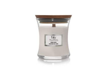 WoodWick Warm Wool svíčka váza malá 85 g