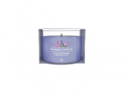 Yankee Candle Lilac Blossoms votivní svíčka ve skle 37 g