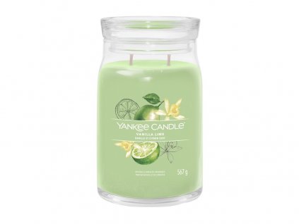 Yankee Candle Vanilla Lime Signature velký