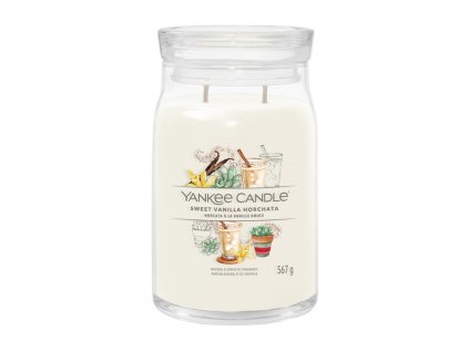 Yankee Candle Sweet Vanilla Horchata Signature velký