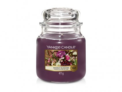 Yankee Candle svíčka Moonlit Blossoms 411 g