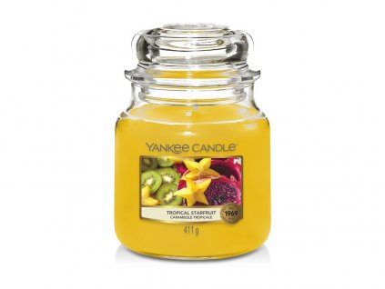 Yankee Candle svíčka Tropical Starfruit 411 g