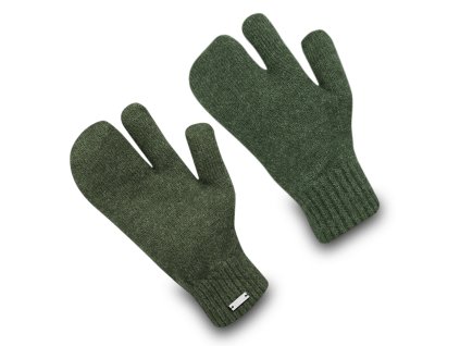 Myslivecké Vlnené Rukavice Trı Subzero / M / Zelená (Barva Zelená, Velikost M)