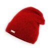 Merino čepice Beanie Červená