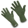 Merino Rukavice Adventure / S/m / Hubertus Green (Barva m / Hubertus Green, Velikost S)