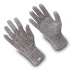 Wool and Cashmere Cable-Knit Gloves Frozen City