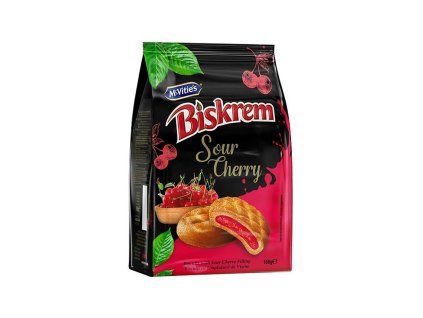 McVitie's Biskrem Sour Cherry Biscuits