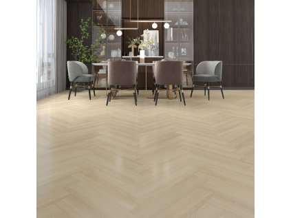 Oak Bogota Herringbone scene