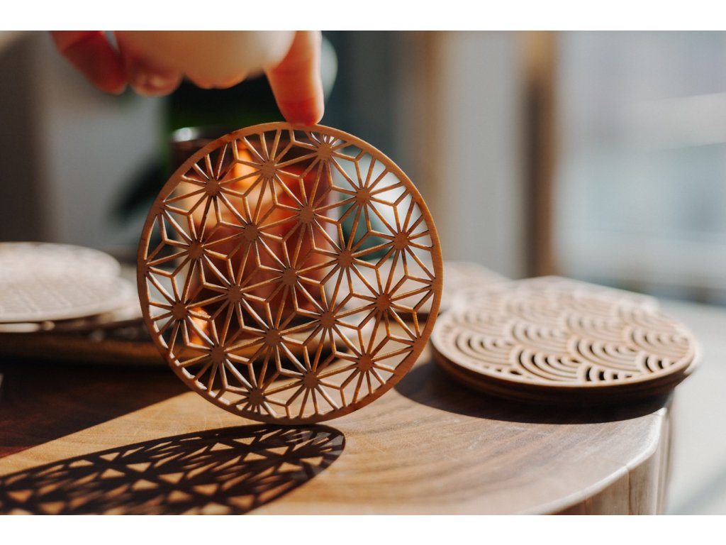 Dřevěné podtácky do Vašeho domova