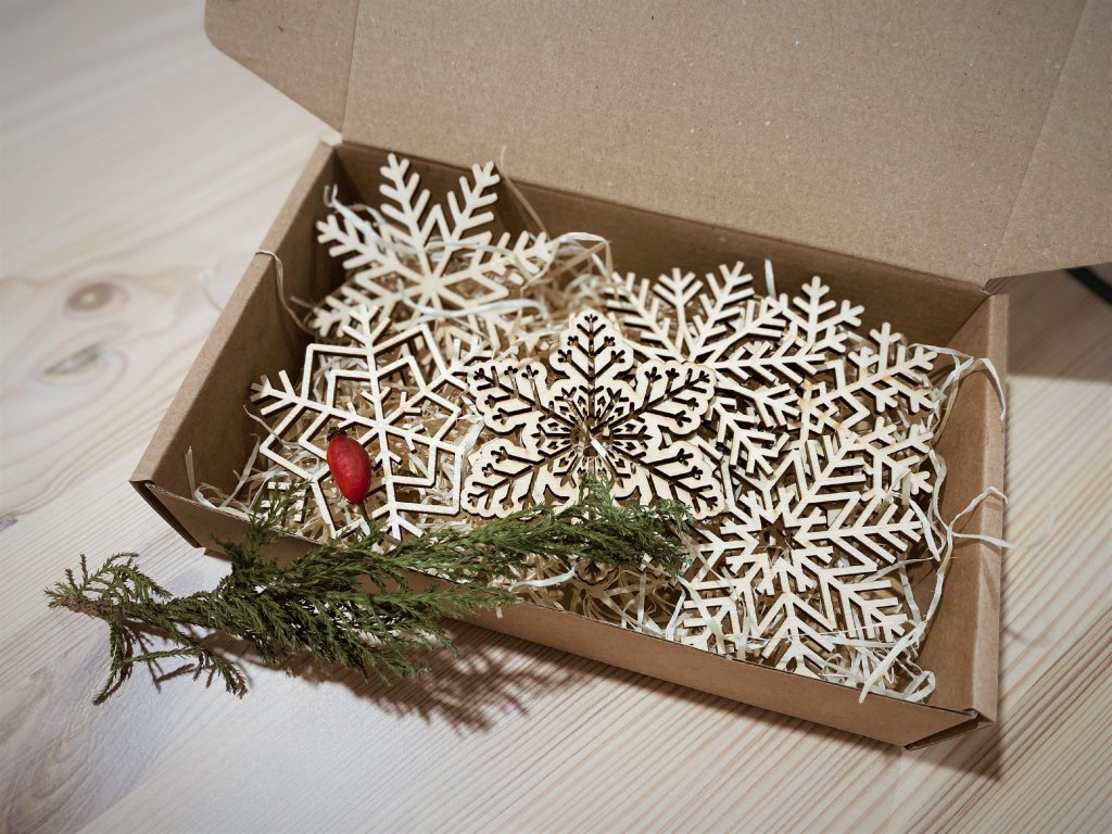 Dřevěné Vánoční ozdoby od Wood Style