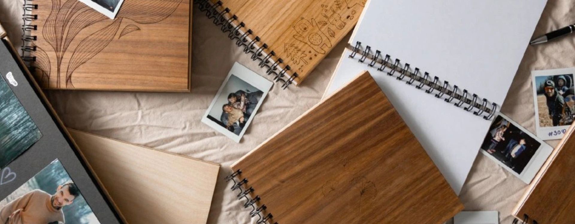 Dřevěná fotoalba