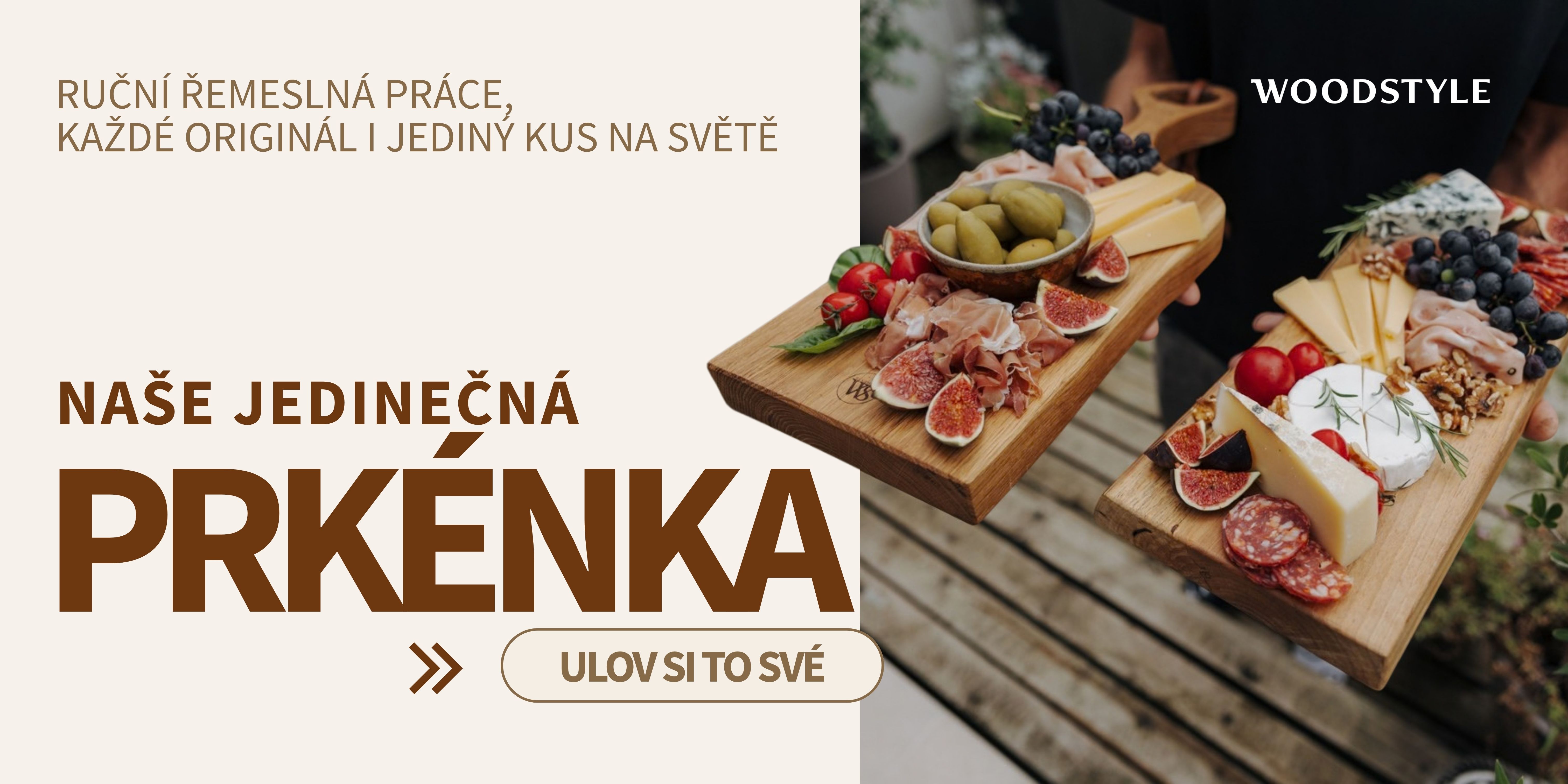 Jedinečná dřevěná prkénka