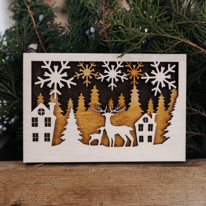 3D Vánoční přání