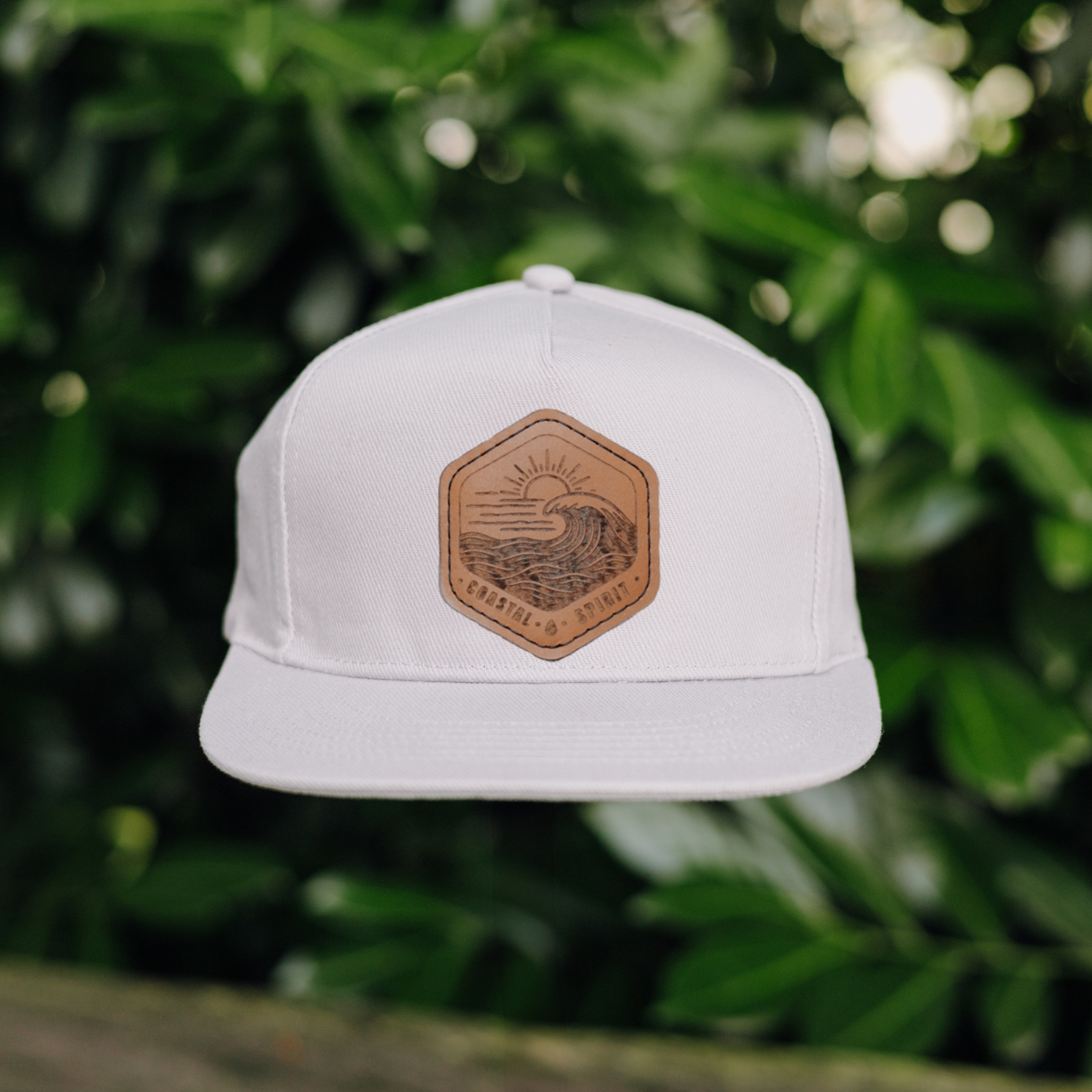 Wood Style Snapback šedý Styl nášivky: COASTAL SPIRIT
