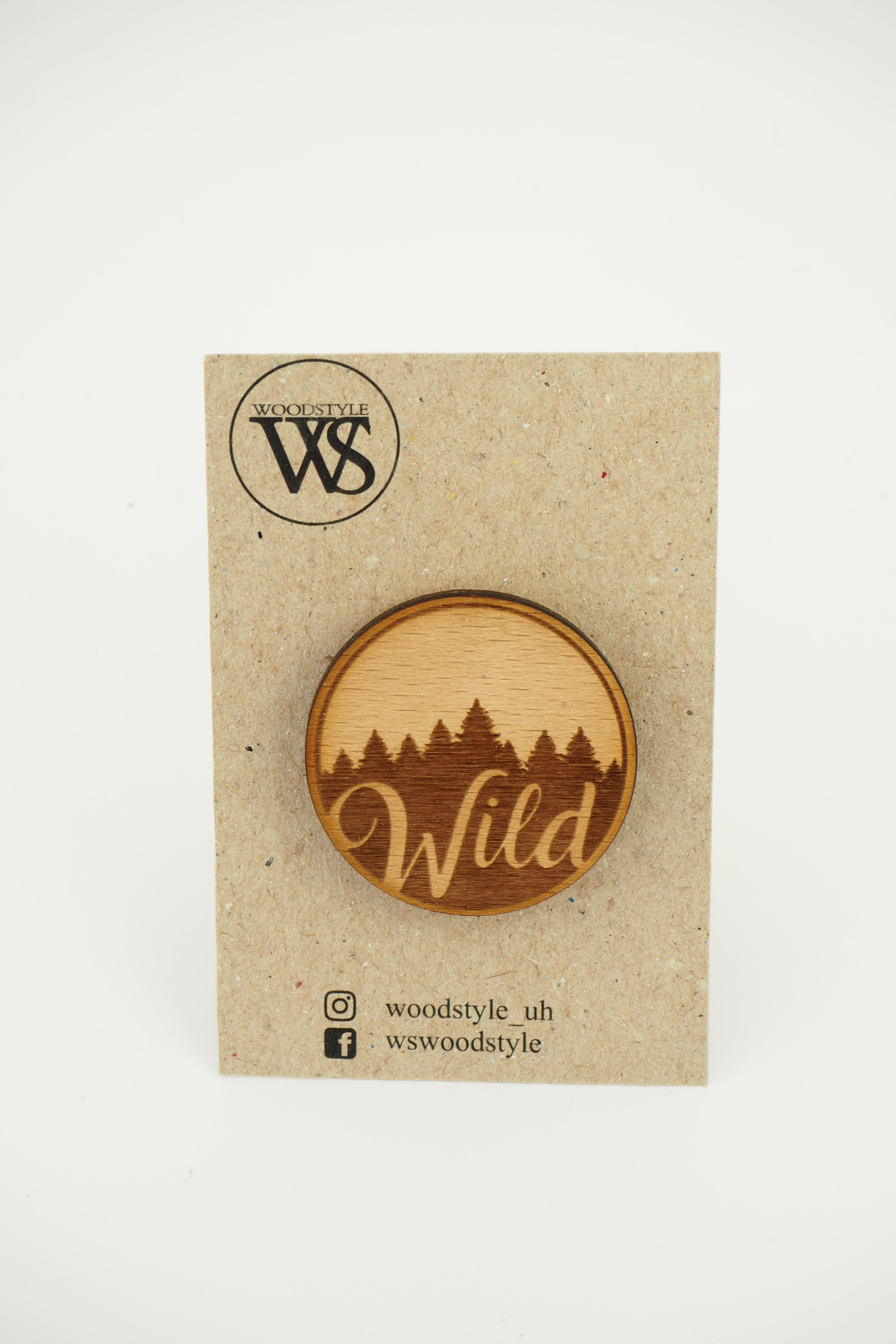 Wood Style Brož Wild (obrázek 3)
