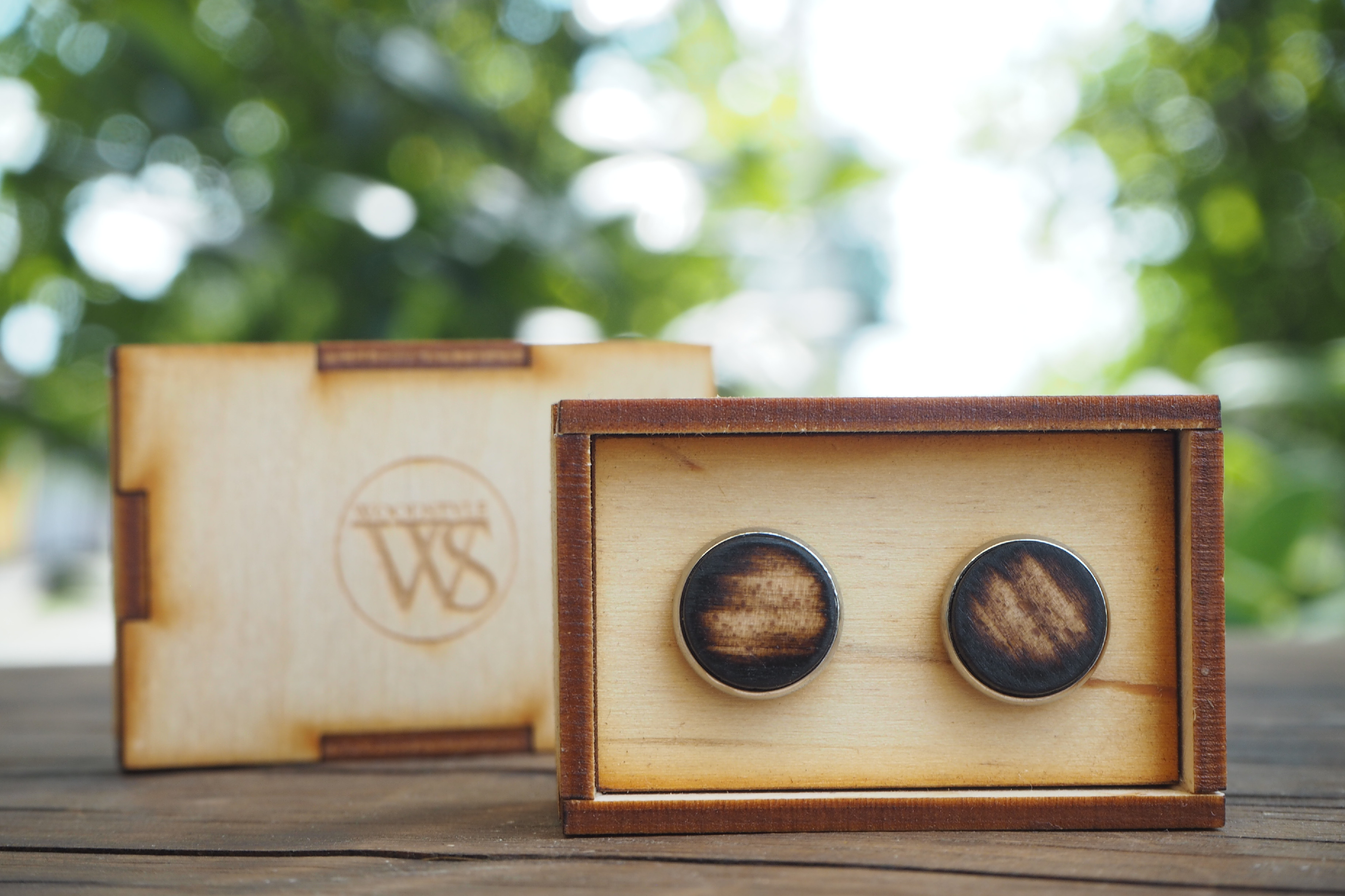 Manžetové knoflíčky Opalované