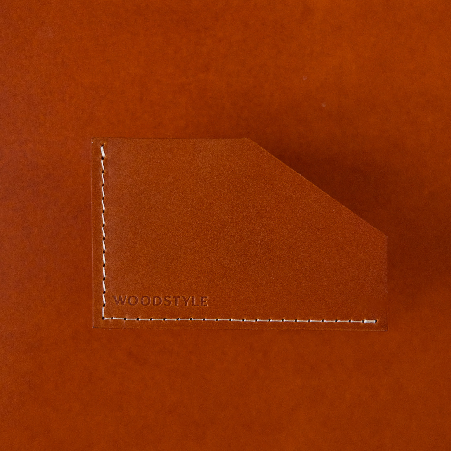 Pouzdro na karty LÍSTEK - Caramel
