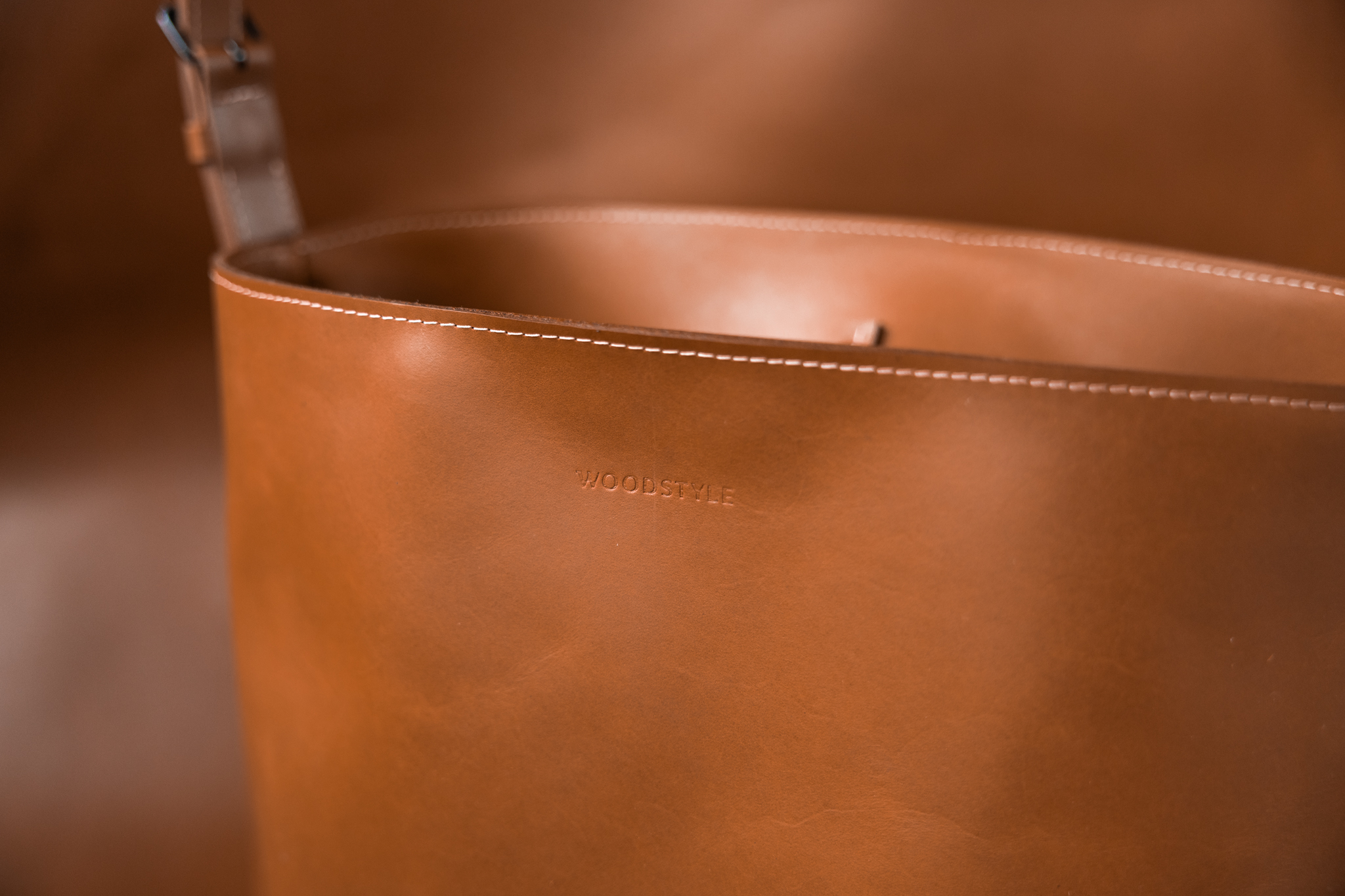 Wood Style Tote Bag - Hnědá Varianta: Kabelka (obrázek 3)