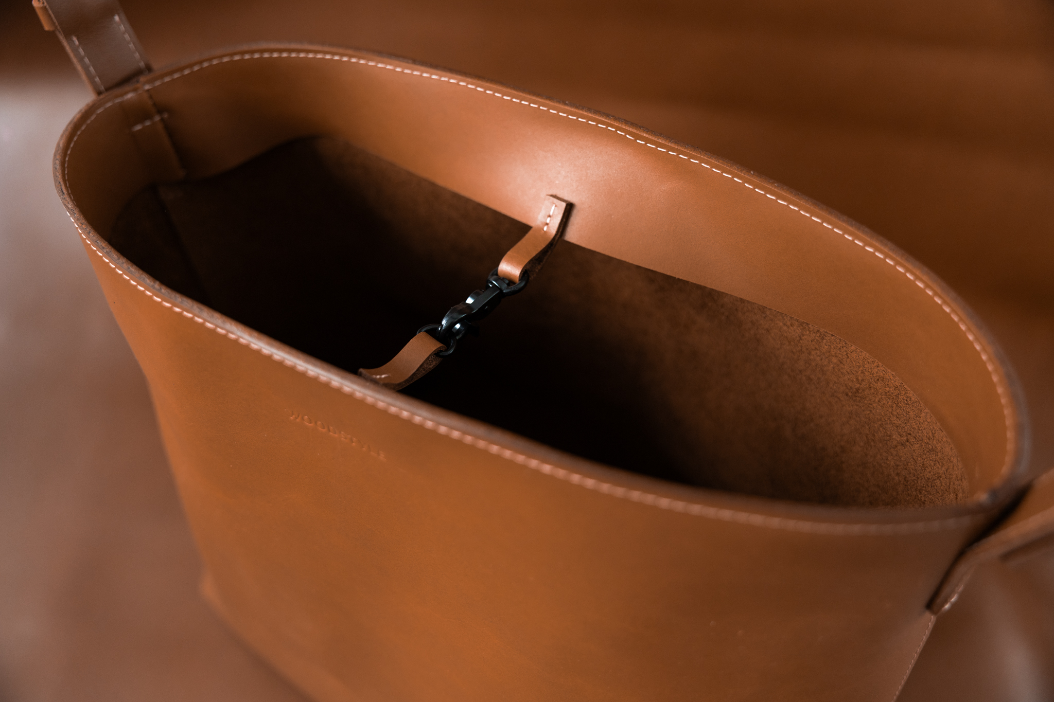 Wood Style Tote Bag - Hnědá Varianta: Kabelka (obrázek 13)