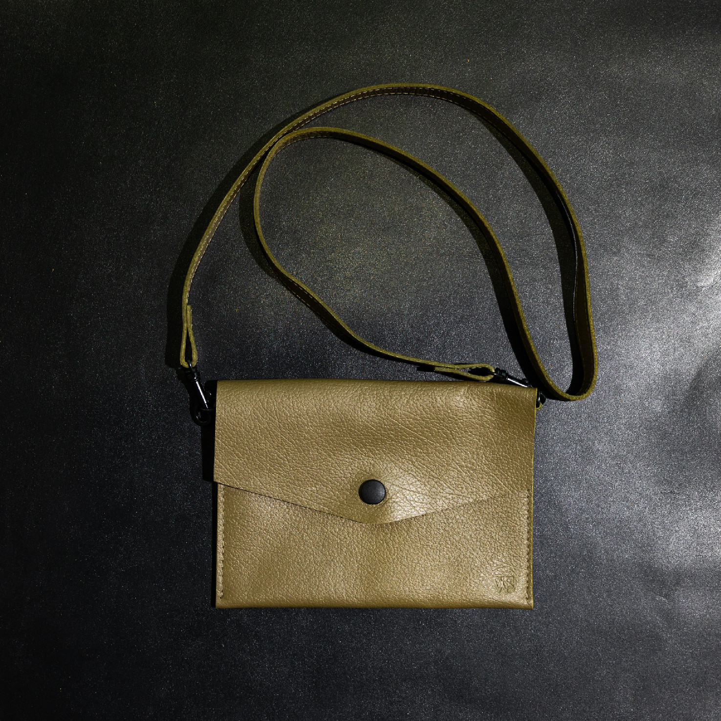Dwojková Kapsička s popruhem - Khaki