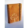 Dřevěný zápisník - Vlastní motiv