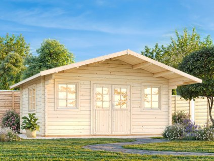 1 Palmako cabin Helena 24.6 m2 NATURAL wb