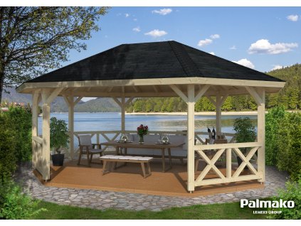 1 Palmako pavilion Betty 25.0 m2 NATURAL wb2