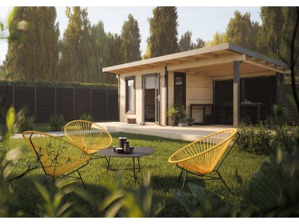 Zahradní chatka GRACE 8,1 + 8,1 m²