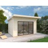 Zahradní chatka GRACE 11,2 m² s posuvnými+ dveřmi