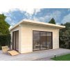 Zahradní chatka GRACE 14,1 m² s posuvnými+ dveřmi