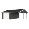581 Palmako garage Roger 19.0+16.2 m2 with wooden gate PNT7012W2