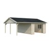 11 Palmako garage Roger 19.0+16.2 m2 kit NATURAL extra