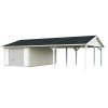 641 Palmako garage Roger 19.0+33.2 m2 with sectional door PNT9016W2