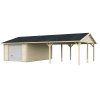 10 Palmako garage Roger 19.0+33.2 m2 with sectional door NATURAL