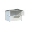 641 Palmako sheds Marian 6.2 m2 Folding Kiosk PNT9016W6