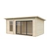 10 Palmako GardenSpa Sanna 12.8 m2 Slide NATURAL
