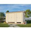 1 Palmako Nordic Shed Olaf 6.6 m2 NATURAL wb