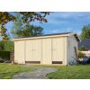 1 Palmako Nordic Shed Olaf 13.5 m2 NATURAL wb
