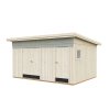 10 Palmako Shed Kalle 13.5 m2 NATURAL
