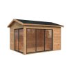 Zahradní domek AMANDA 11,2 m² s posuvnými dveřmi