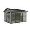 Zahradní domek AMANDA 11,2 m² s posuvnými dveřmi