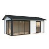 Zahradní domek AMANDA 17,1 m² s posuvnými dveřmi