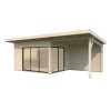 11 Palmako Cabin Andrea 11.2+7.9 m2 Slide NATURAL extra