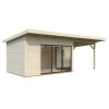 12 Palmako Cabin Andrea 11.2+7.9 m2 Slide NATURAL extra