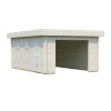 10 Palmako garage Rasmus 19.0 m2 kit NATURAL